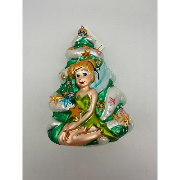 Christopher Radko Other - 1996 CHRISTOPHER RADKO DISNEY GALLERY TINKER BELL 6.5" ORNAMENT CHRISTMAS TREE